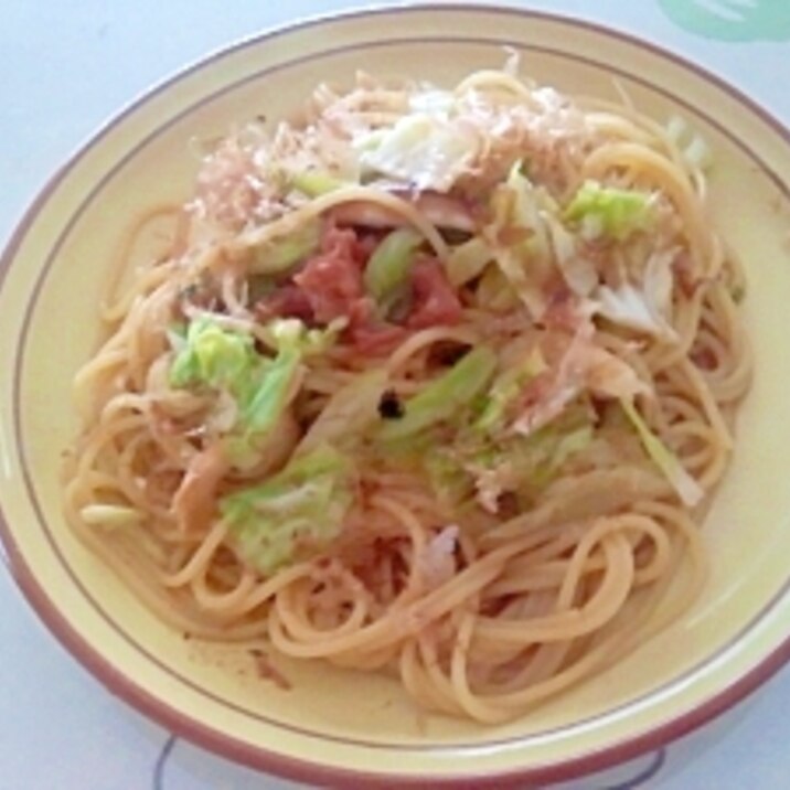 ヘルシー♪和風梅パスタ＋＋